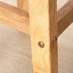 Tabourets de bar modernes en bois, hauteur comptoir