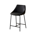 Tabourets de bar modernes en cuir réglables au comptoir