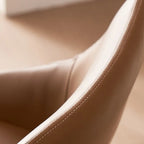 Tabourets de bar modernes en cuir réglables au comptoir