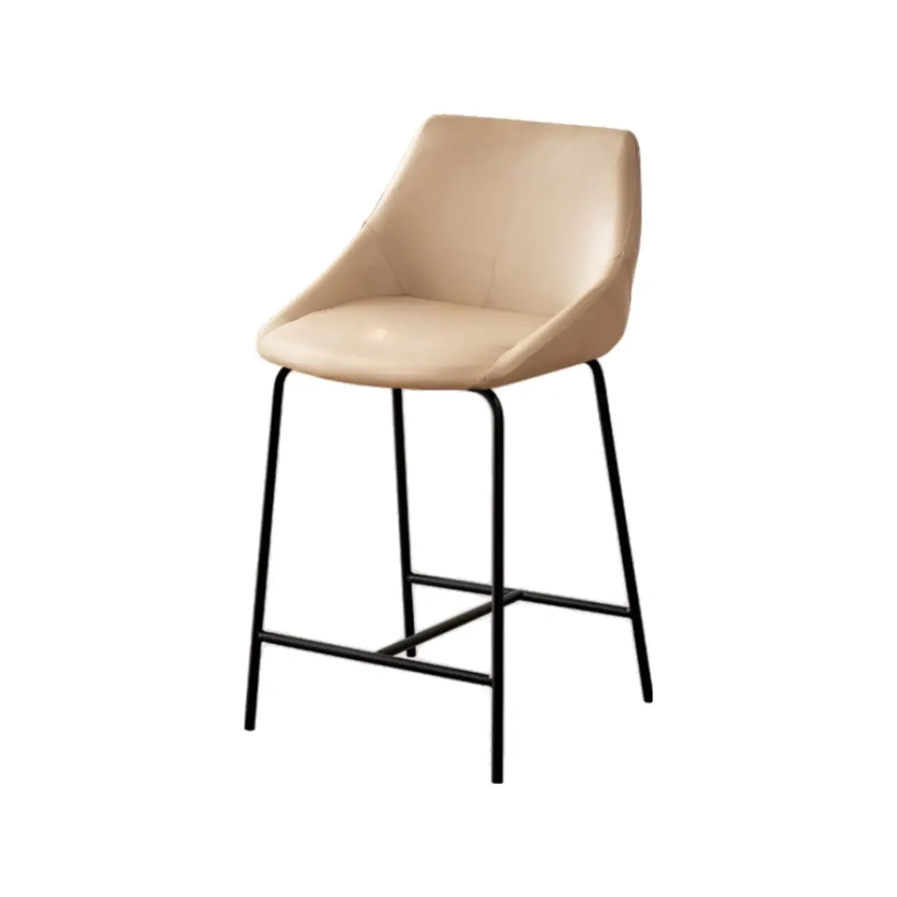 Tabourets de bar modernes en cuir réglables au comptoir