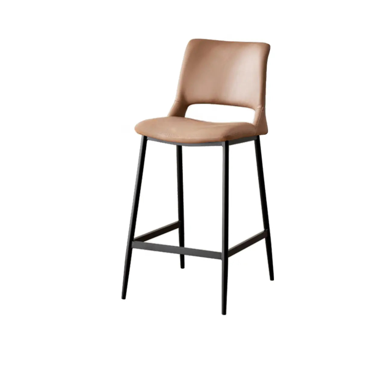 Tabourets de bar modernes en cuir réglables au comptoir