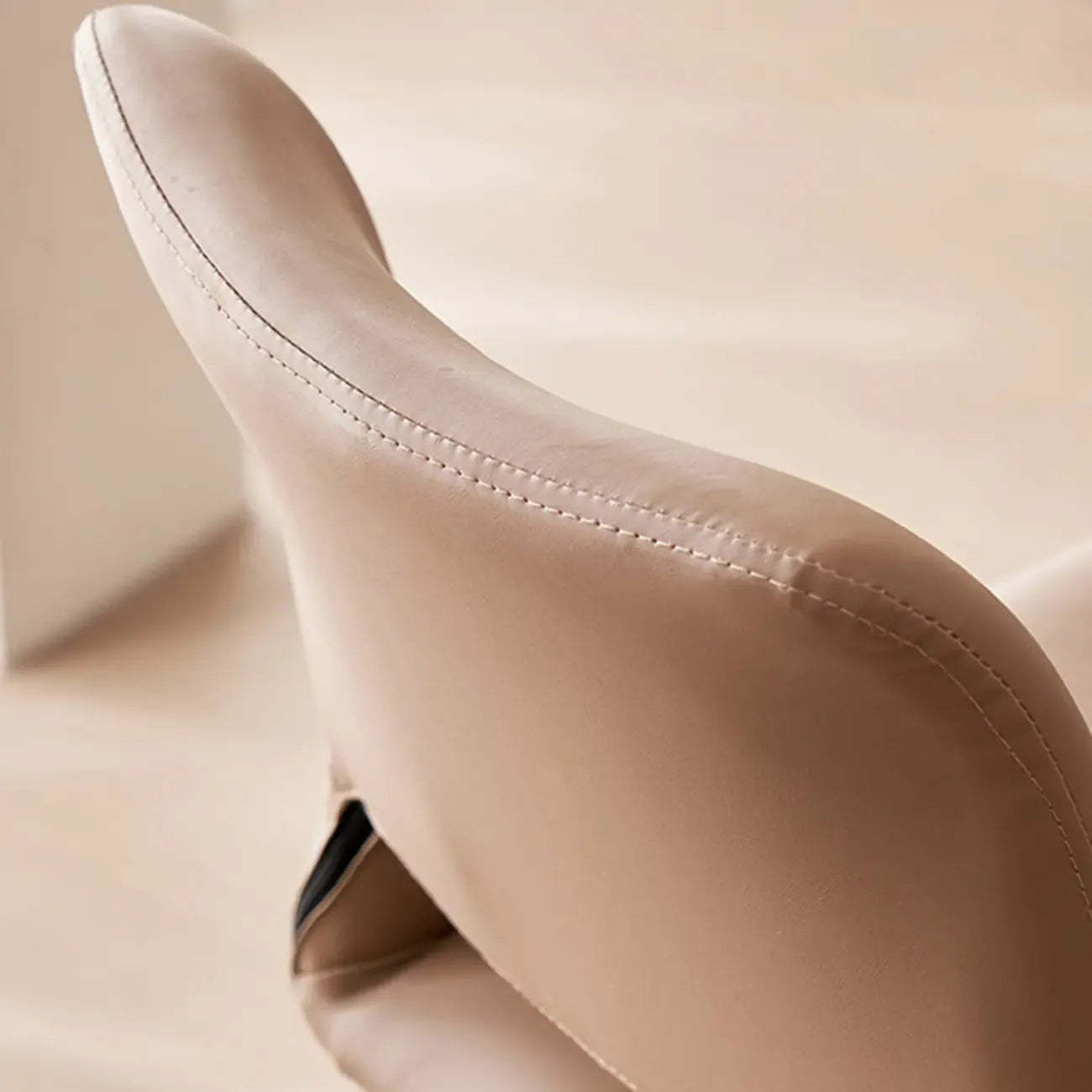 Tabourets de bar modernes en cuir réglables au comptoir