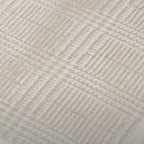 Fauteuils minimalistes en sherpa à dossier ouvert et accoudoirs rembourrés