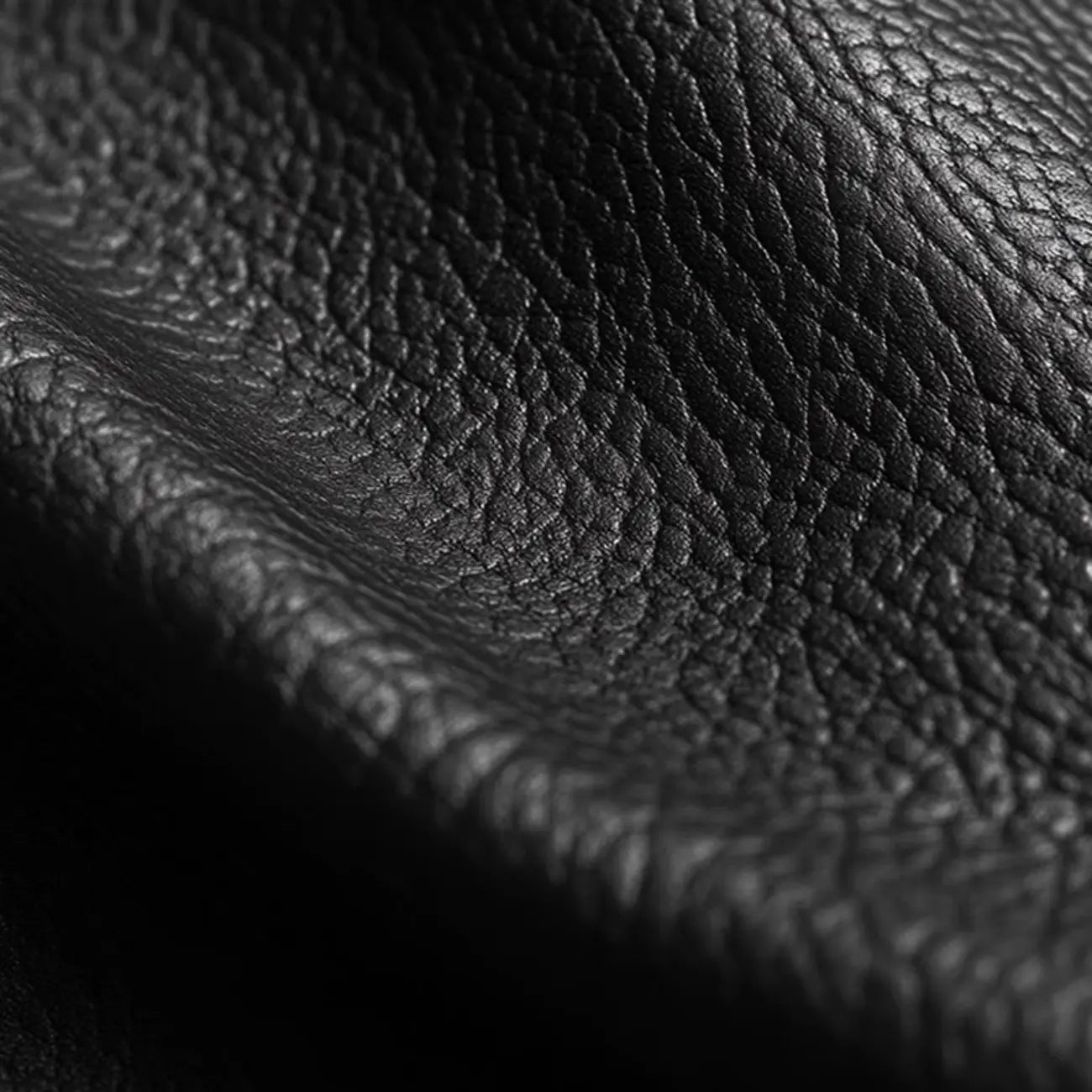 Fauteuil de salon moderne en cuir véritable du milieu du siècle