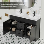 Ensemble meuble-lavabo Wavy Line 30/36/48 avec lavabo et robinet