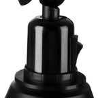 Applique murale conique à bras articulé en métal à 1 lumière