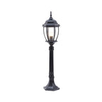Lanterne de poteau vintage en métal durable pour éclairage paysager