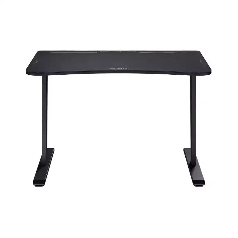 Bureau de gamer RESPAWN 1048 noir : structure métallique robuste, surface en MDF, sans rangement, assemblage par un adulte requis
