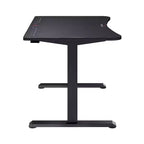 Bureau de gamer RESPAWN 1048 noir : structure métallique robuste, surface en MDF, sans rangement, assemblage par un adulte requis