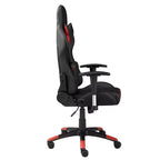 Sedia Gaming Brassex 52" Lucas Nera/Rossa