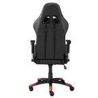 Sedia Gaming Brassex 52" Lucas Nera/Rossa