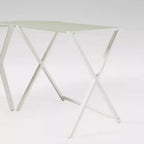 Bureau d'angle moderne en verre blanc pour gamer - Saracina Home