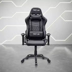 Ts-5100 Chaise de jeu vidéo ergonomique à dossier haut style course - Techni Sport : Pivotante, réglable
