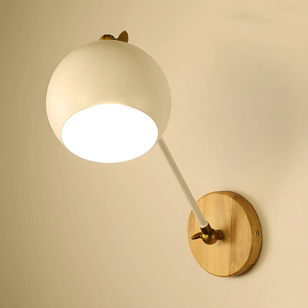 Applique murale LED moderne noire réglable
