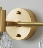 Applique murale en cuivre durable avec globe pour salle de bain
