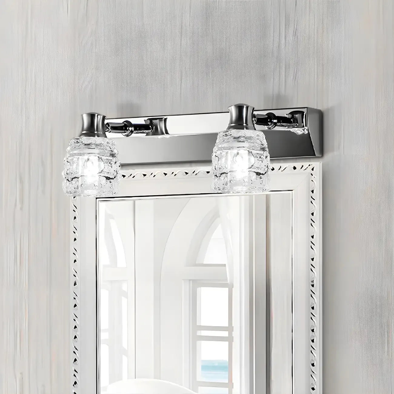 Applique murale Crystal Retro pour salle de bain - Élégance et style rétro