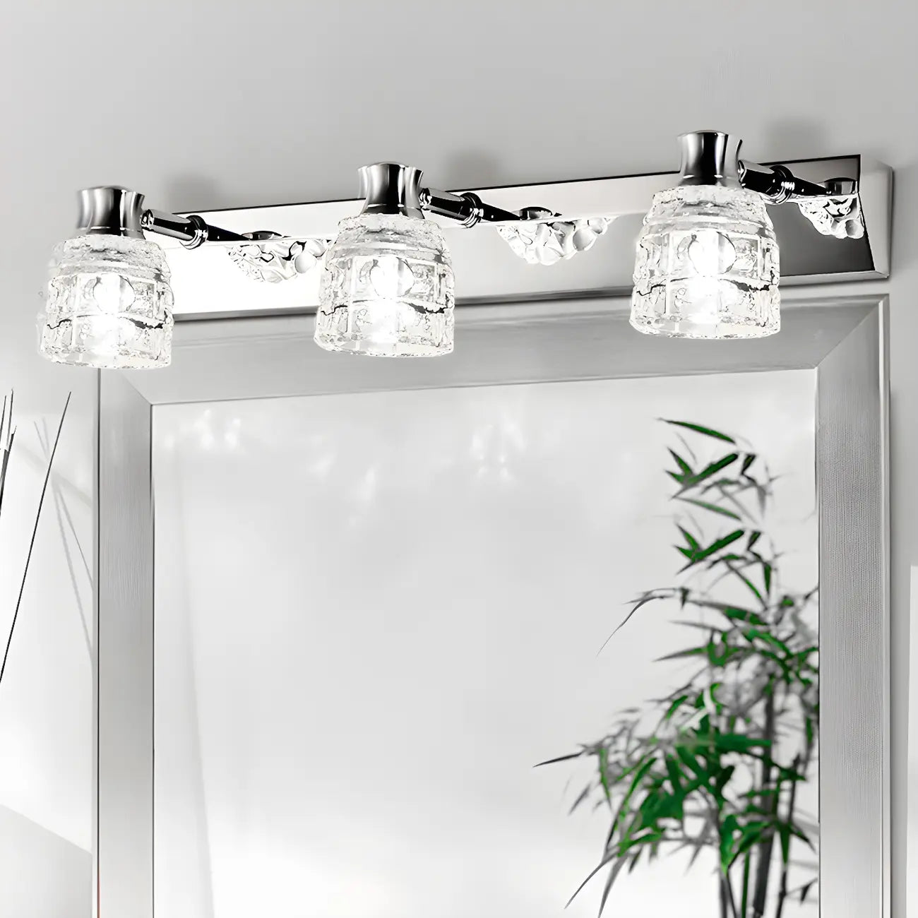 Applique murale Crystal Retro pour salle de bain - Élégance et style rétro
