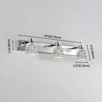 Applique murale Crystal Retro pour salle de bain - Élégance et style rétro