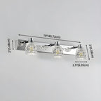 Applique murale Crystal Retro pour salle de bain - Élégance et style rétro