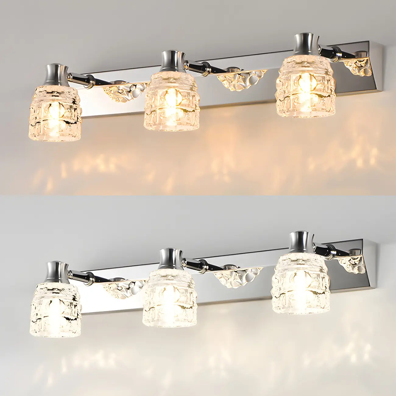 Applique murale Crystal Retro pour salle de bain - Élégance et style rétro