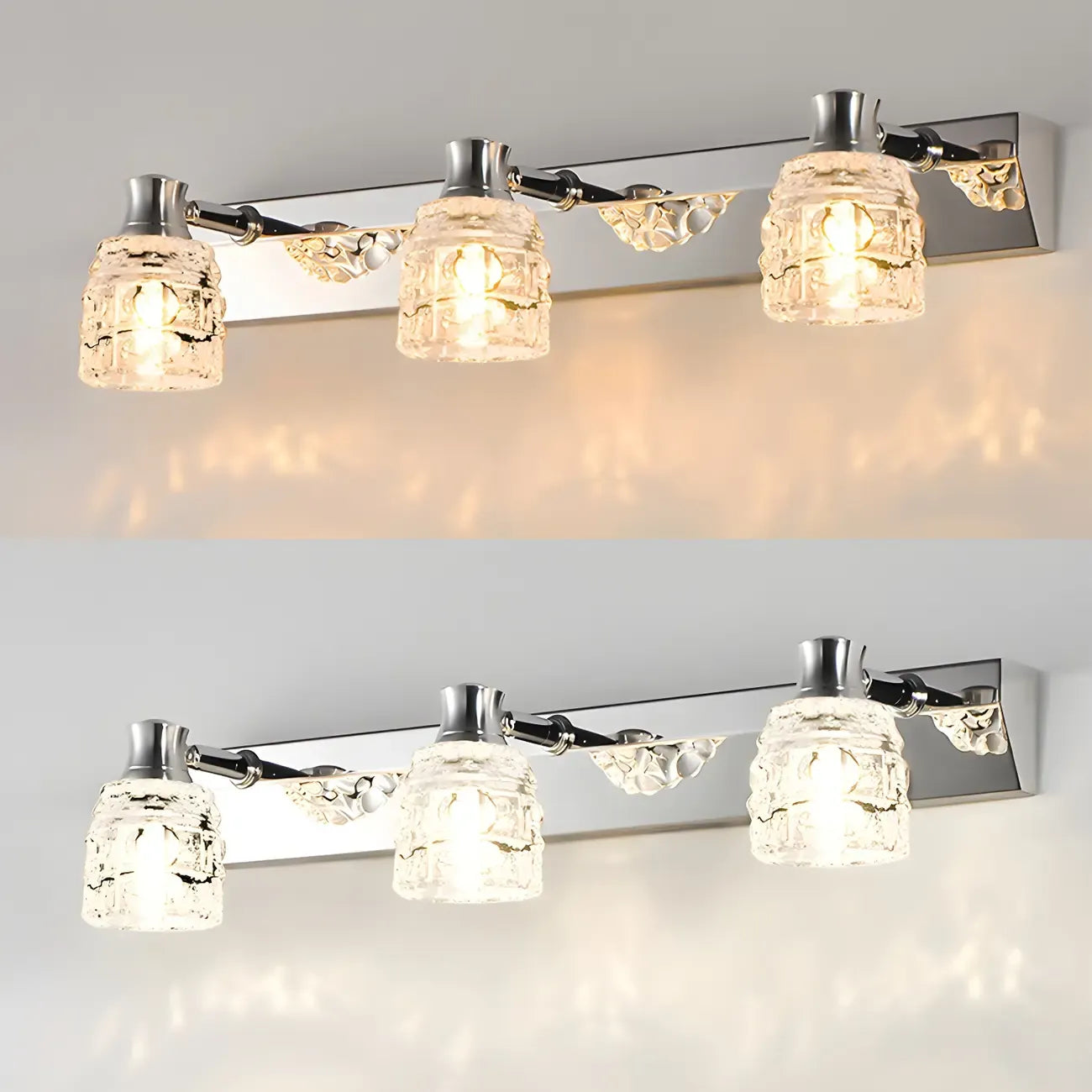Applique murale Crystal Retro pour salle de bain - Élégance et style rétro