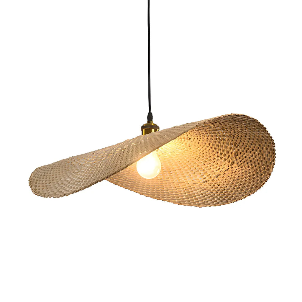 Suspension orientale en bambou pour intérieur