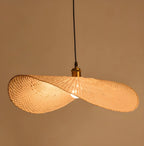 Suspension orientale en bambou pour intérieur