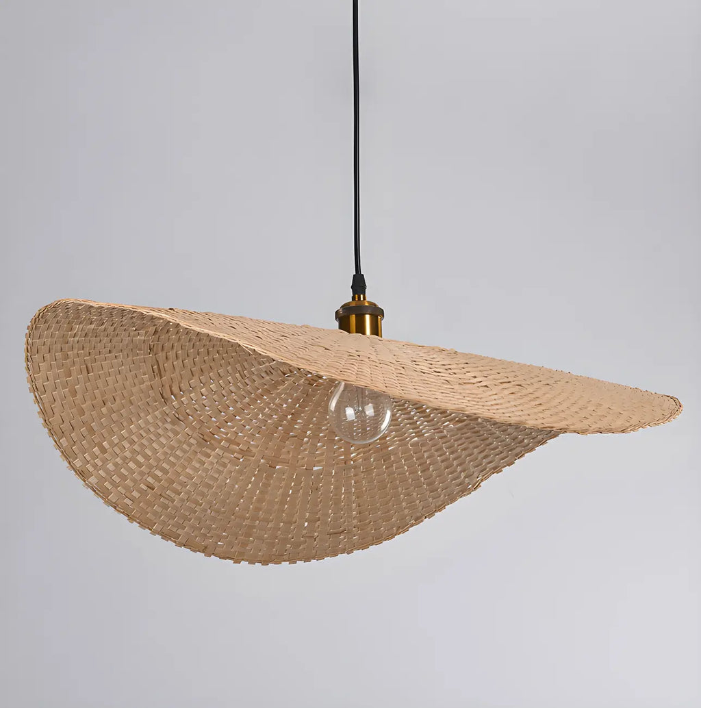 Suspension orientale en bambou pour intérieur