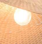 Suspension orientale en bambou pour intérieur