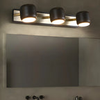 Applique murale minimaliste en métal avec LED intégrée pour salle de bain