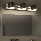 Applique murale minimaliste en métal avec LED intégrée pour salle de bain