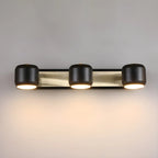 Applique murale minimaliste en métal avec LED intégrée pour salle de bain