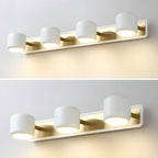 Applique murale minimaliste en métal avec LED intégrée pour salle de bain