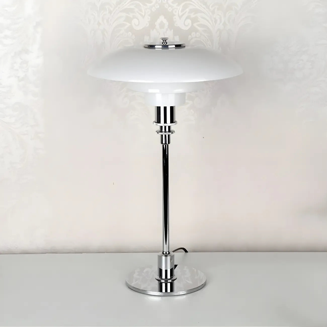 Lampe de table LED à plusieurs niveaux HomeyFad de style post-moderne avec alimentation intégrée