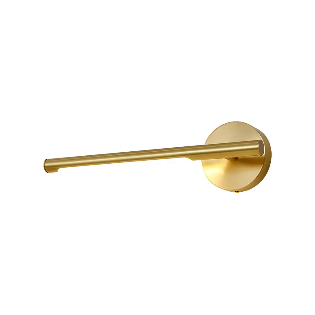 Applique murale LED en forme de barre d'or coloniale pour salle de bain