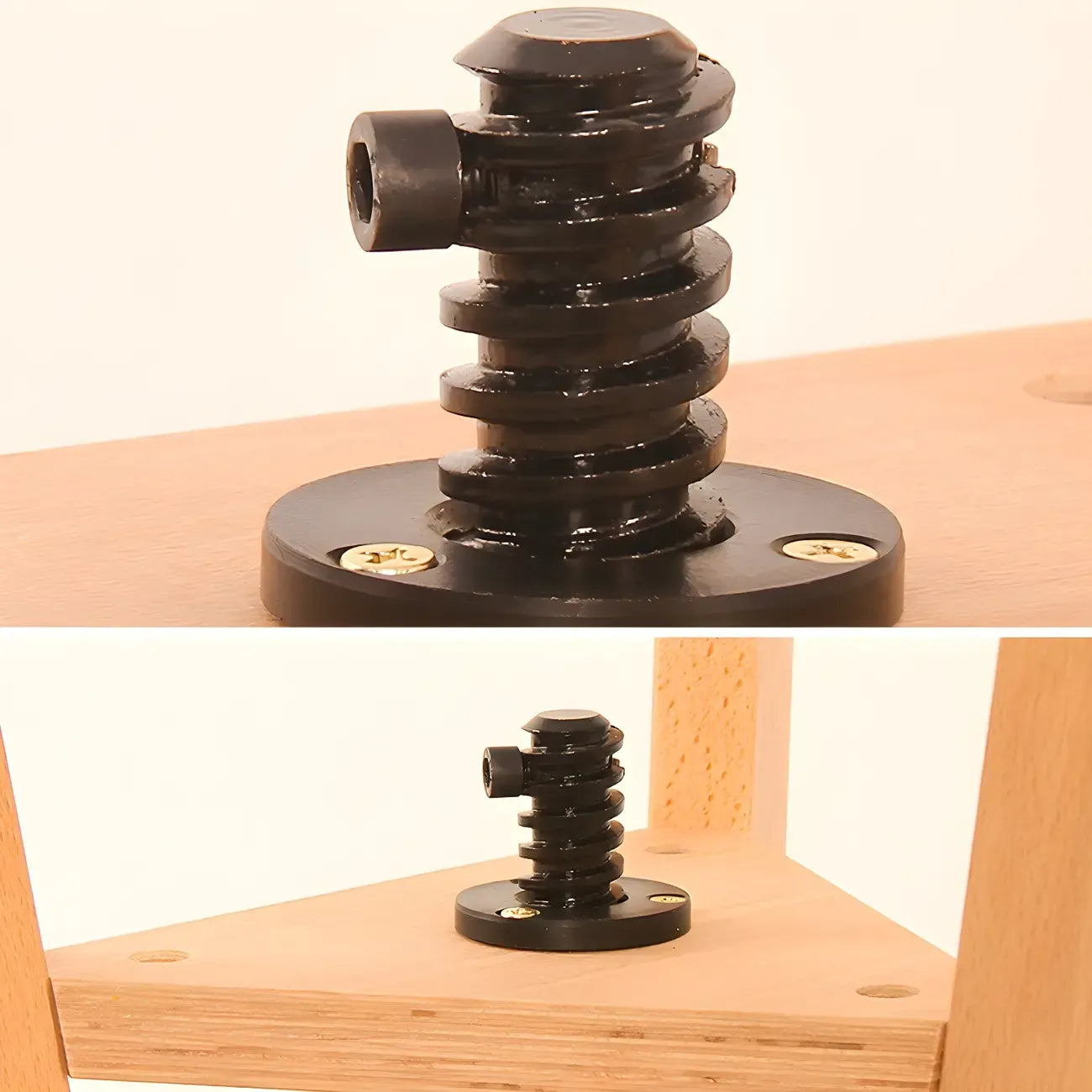 Tabourets de bar pivotants modernes en bois