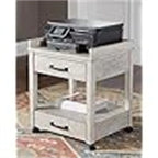 Mobile per stampante industriale con ripiani - 24 P x 22 L x 23 A