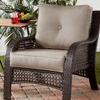 Ensemble de 2 coussins d'extérieur Sunbrella Premium pour siège profond
