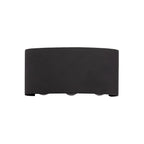 Applique murale extérieure moderne en métal noir à LED (éclairage vers le haut et vers le bas)