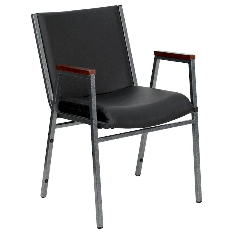 Sedia impilabile per carichi pesanti con braccioli - 21P x 21L x 31A