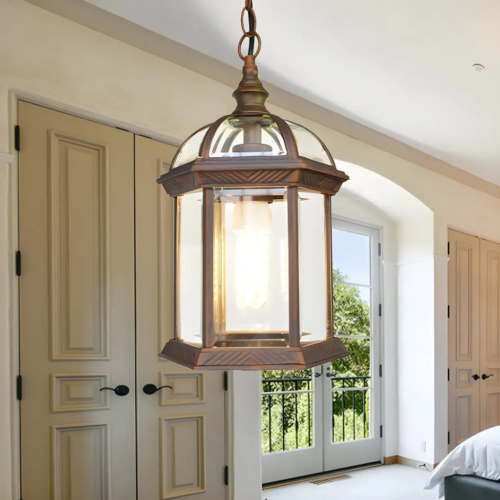 Lanterne vintage suspendue