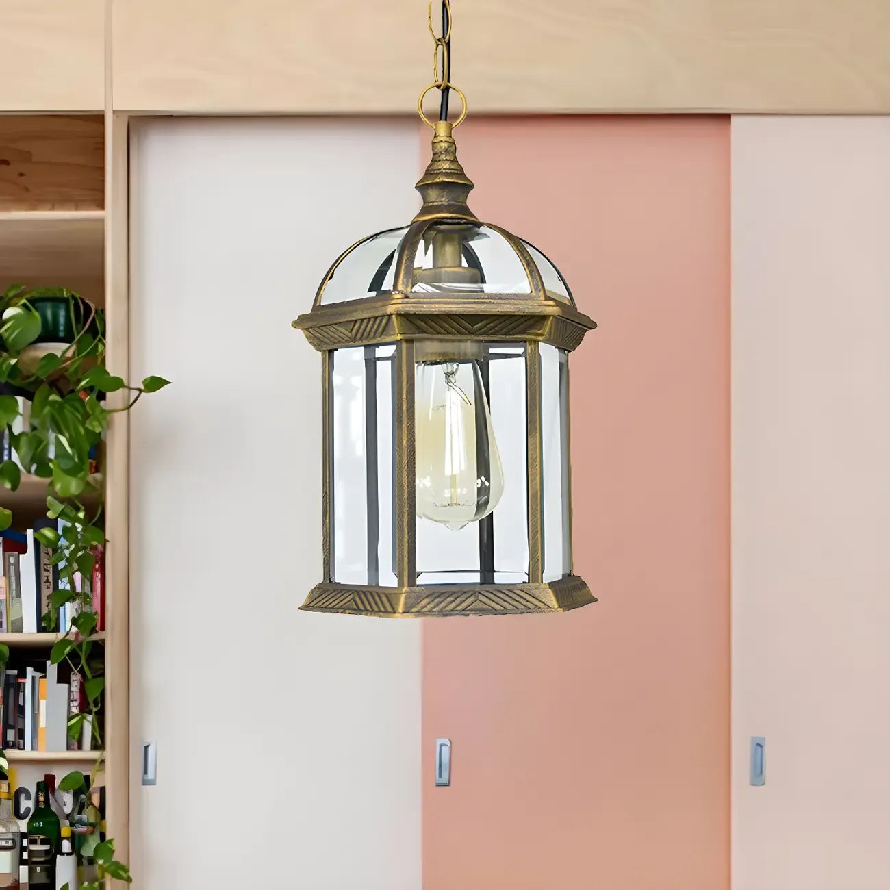 Lanterne vintage suspendue