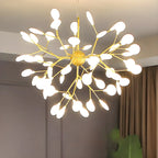 Lustre moderne géométrique Sputnik en forme d'étoile