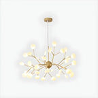 Lustre moderne géométrique Sputnik en forme d'étoile