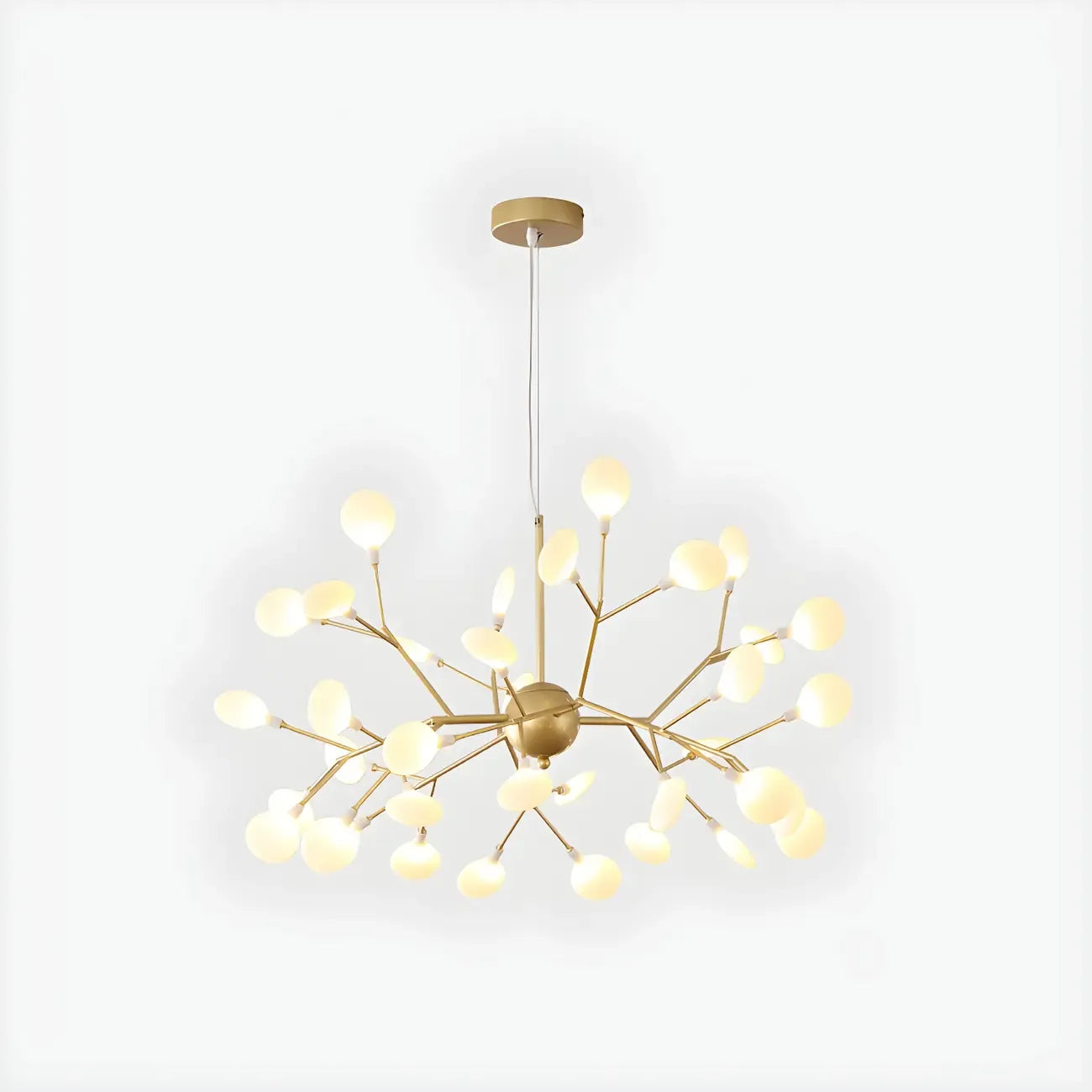 Lustre moderne géométrique Sputnik en forme d'étoile
