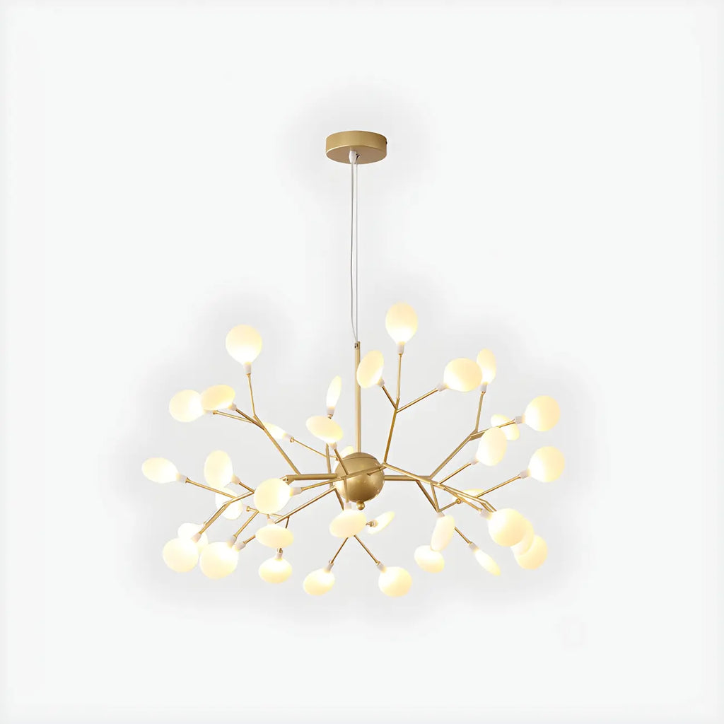 Lustre moderne géométrique Sputnik en forme d'étoile
