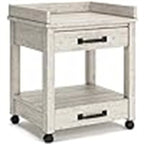 Mobile per stampante industriale con ripiani - 24 P x 22 L x 23 A