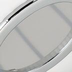 Suspension LED contemporaine en soie blanche en forme de disque
