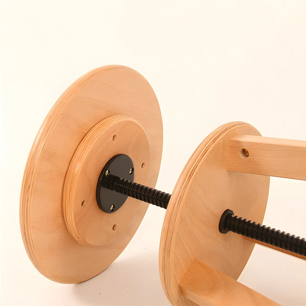 Tabourets de bar pivotants modernes en bois