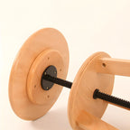 Tabourets de bar pivotants modernes en bois